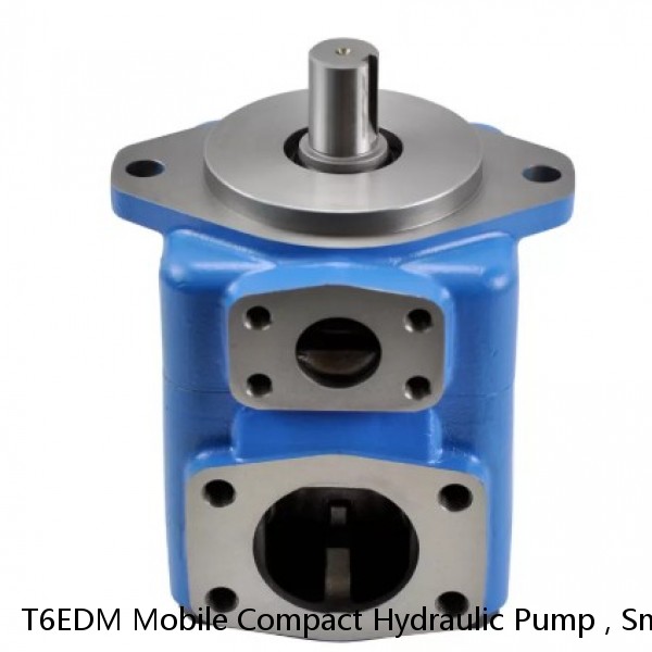 T6EDM Mobile Compact Hydraulic Pump , Small Vane Pump For Plastic Machinery